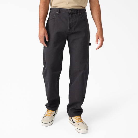 Dickies Worn In Duck Carpenter Pants