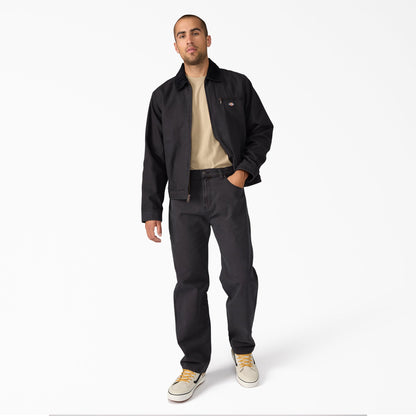 Dickies Worn In Duck Carpenter Pants