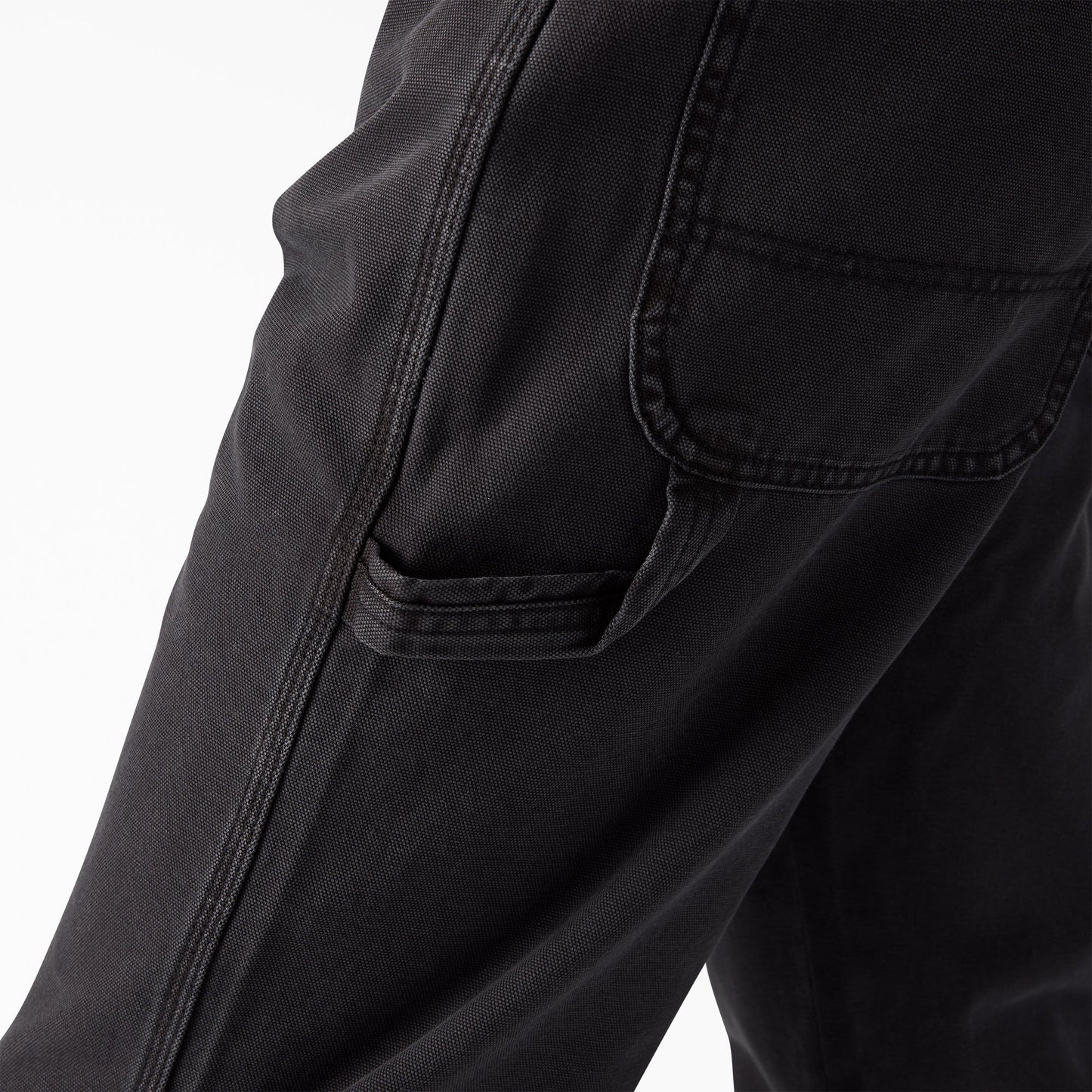Dickies Worn In Duck Carpenter Pants