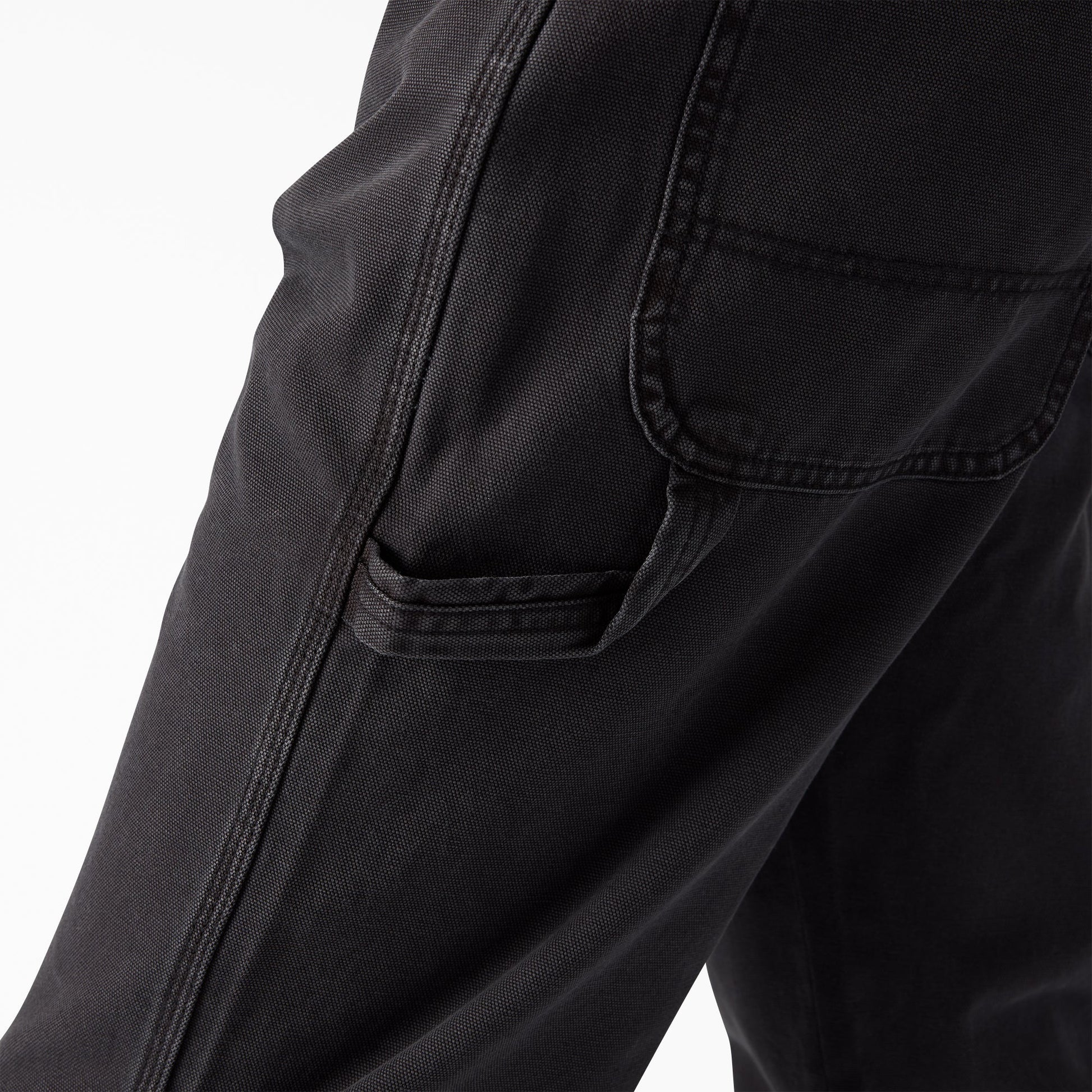Dickies Worn In Duck Carpenter Pants