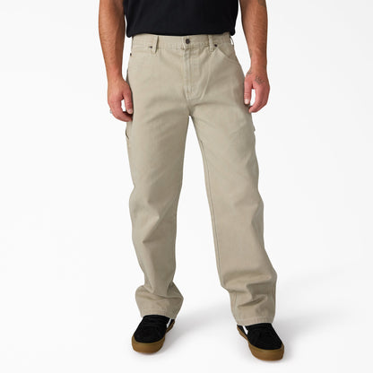 Dickies Worn In Duck Carpenter Pants