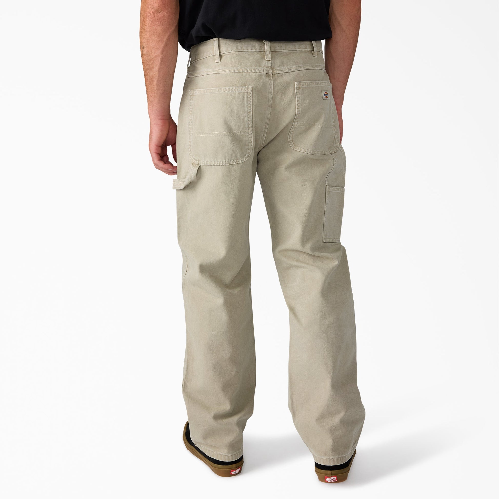 Dickies Worn In Duck Carpenter Pants