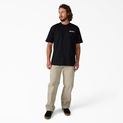 Dickies Worn In Duck Carpenter Pants