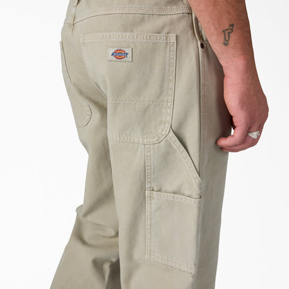 Dickies Worn In Duck Carpenter Pants