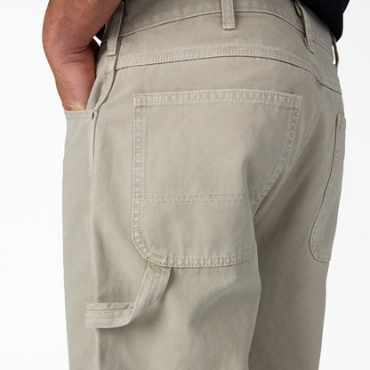 Dickies Worn In Duck Carpenter Pants