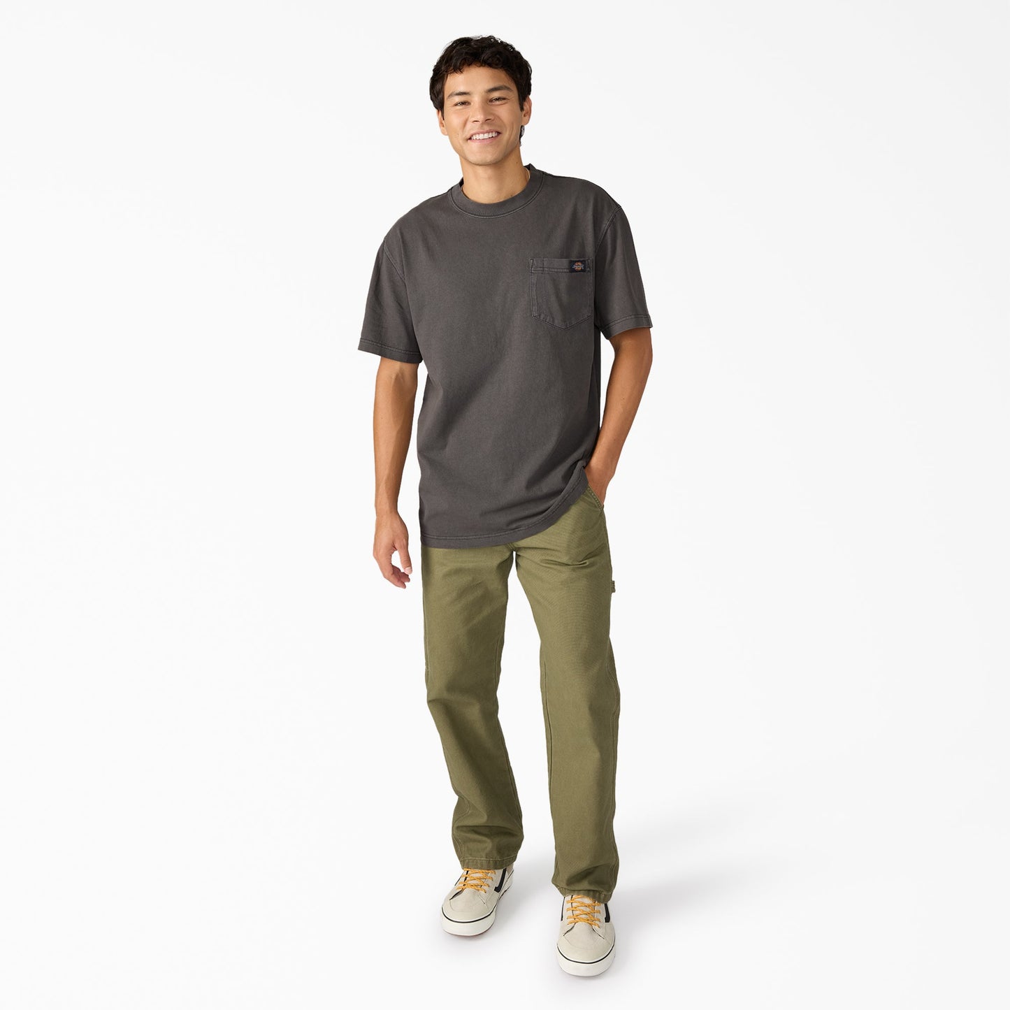 Dickies Worn In Heavyweight Pocket T-Shirt