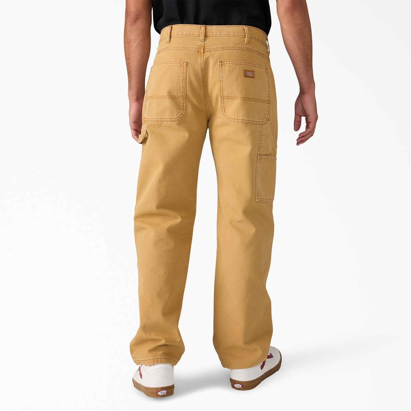 Dickies Worn In Duck Carpenter Pants