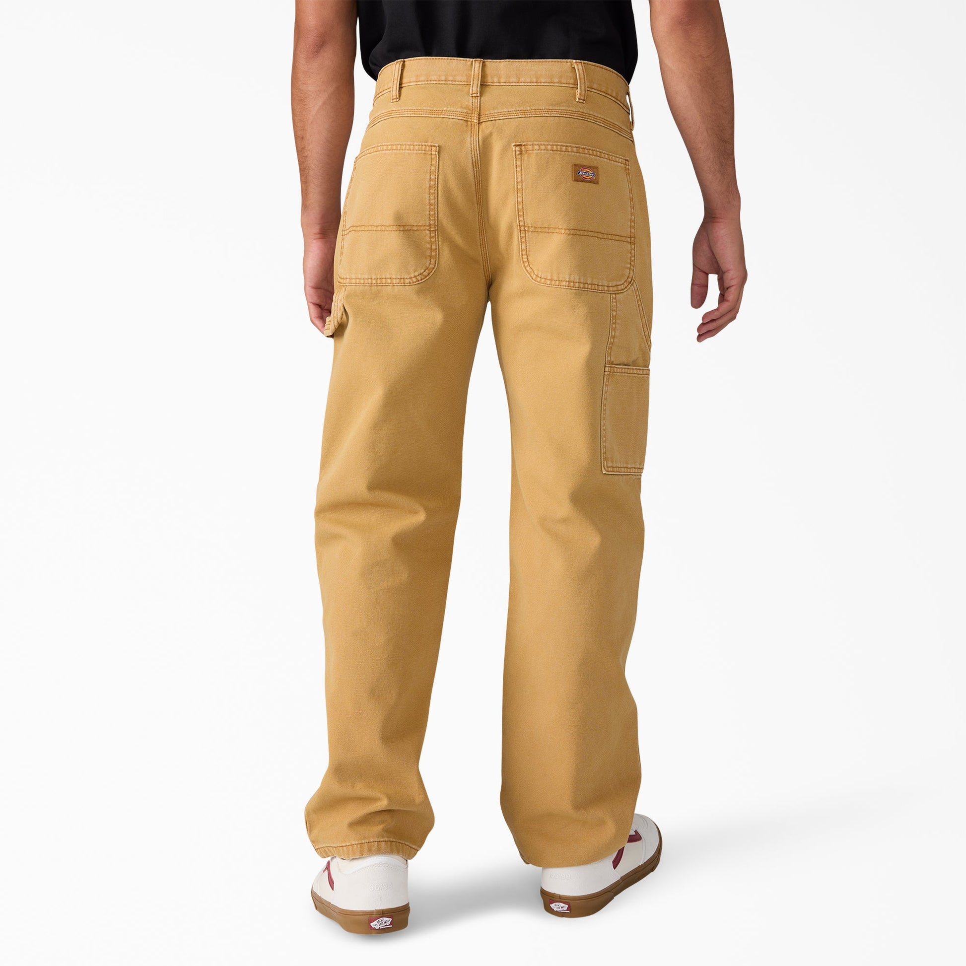 Dickies Worn In Duck Carpenter Pants