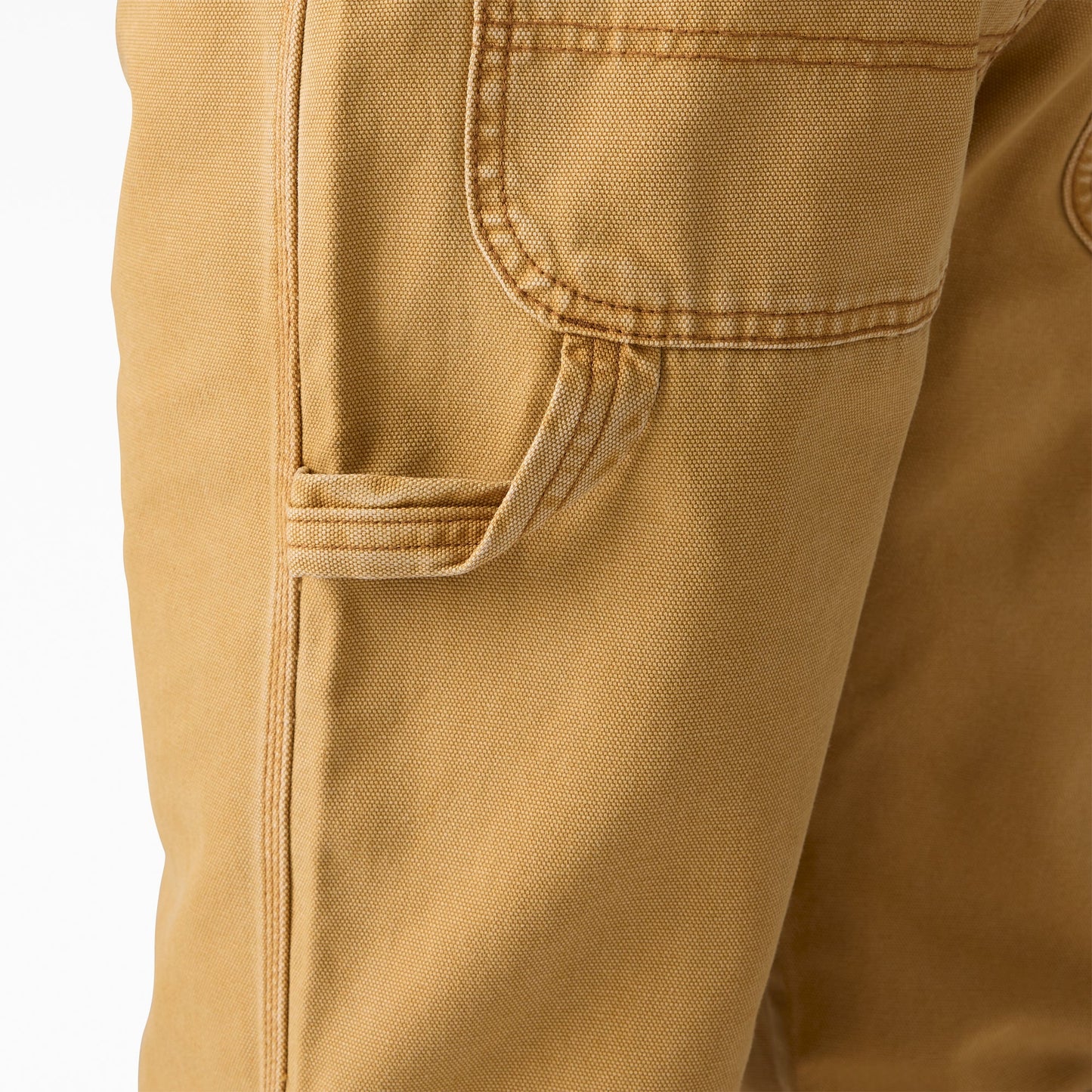 Dickies Worn In Duck Carpenter Pants