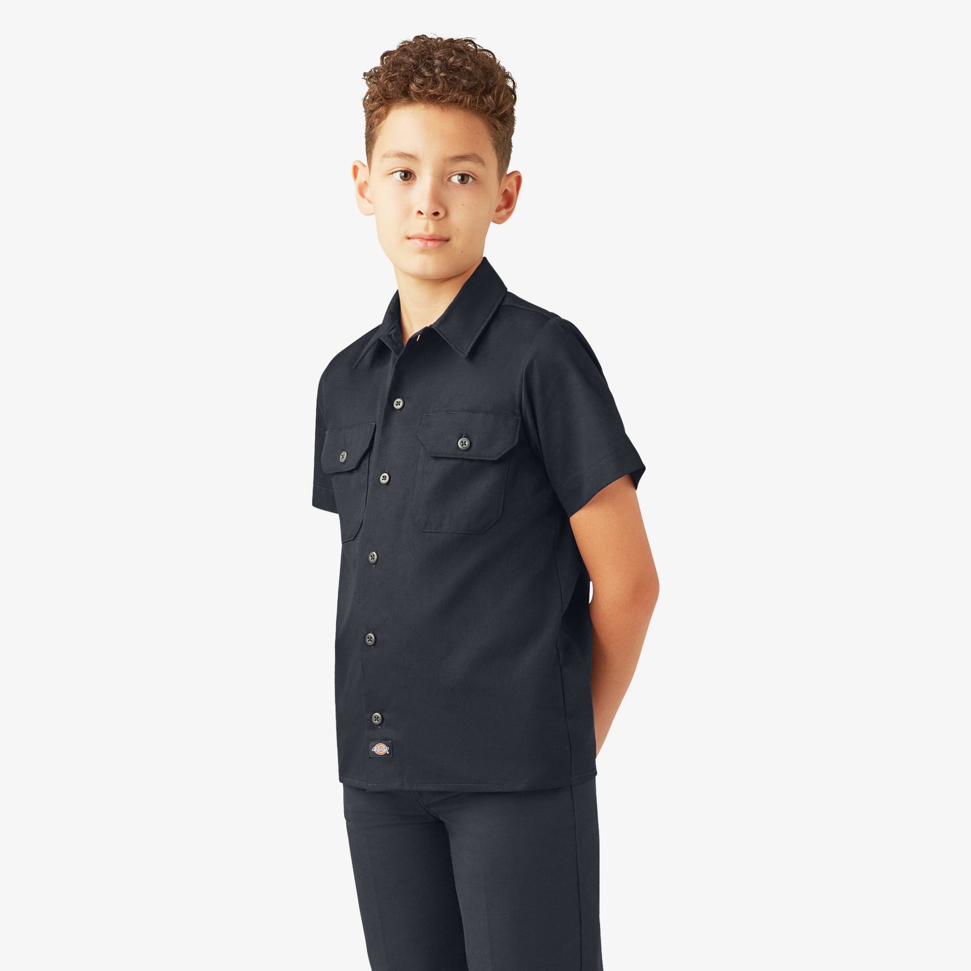 Dickies Kids' Short Sleeve Work Shirt