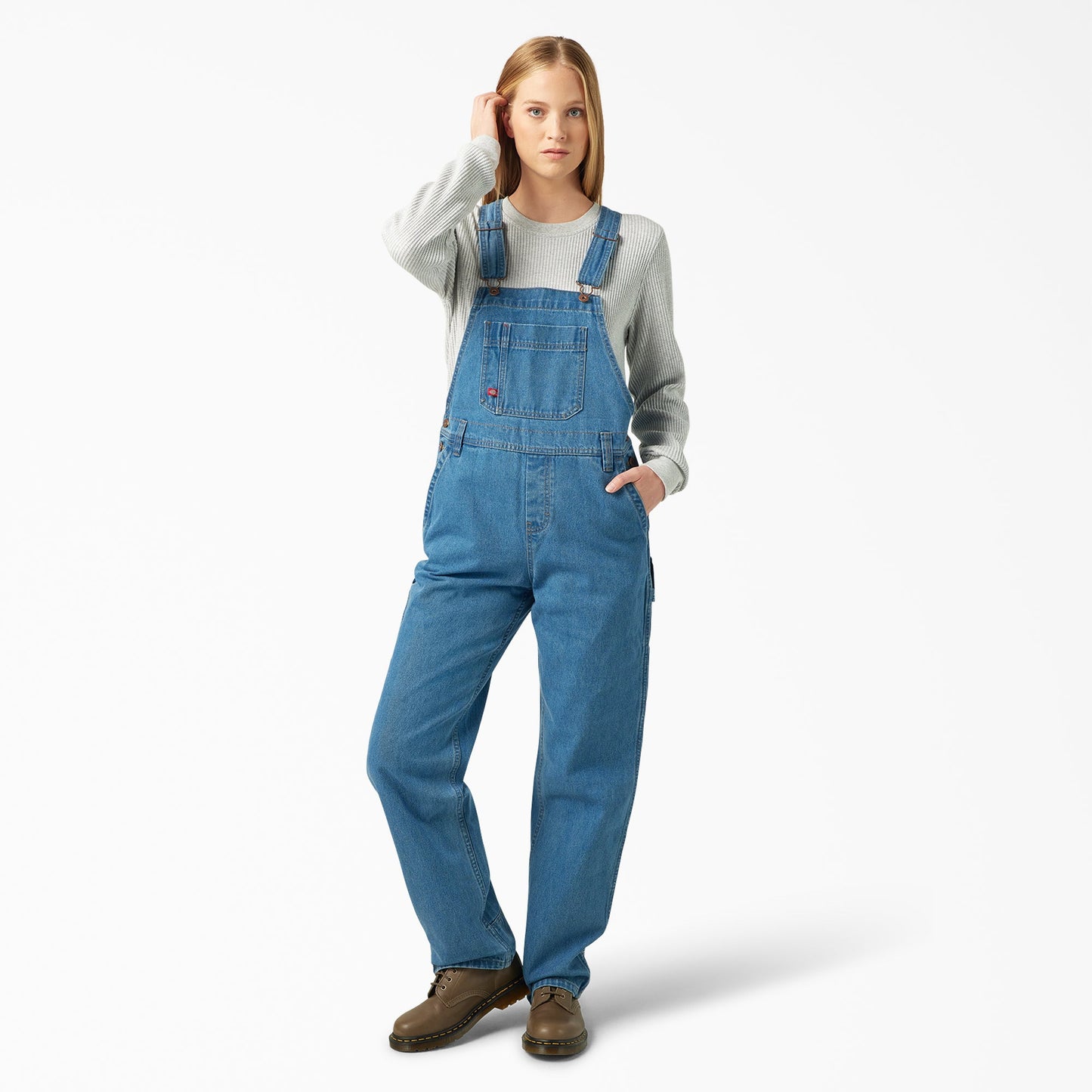 Dickies Women's Relaxed Fit Bib Overalls